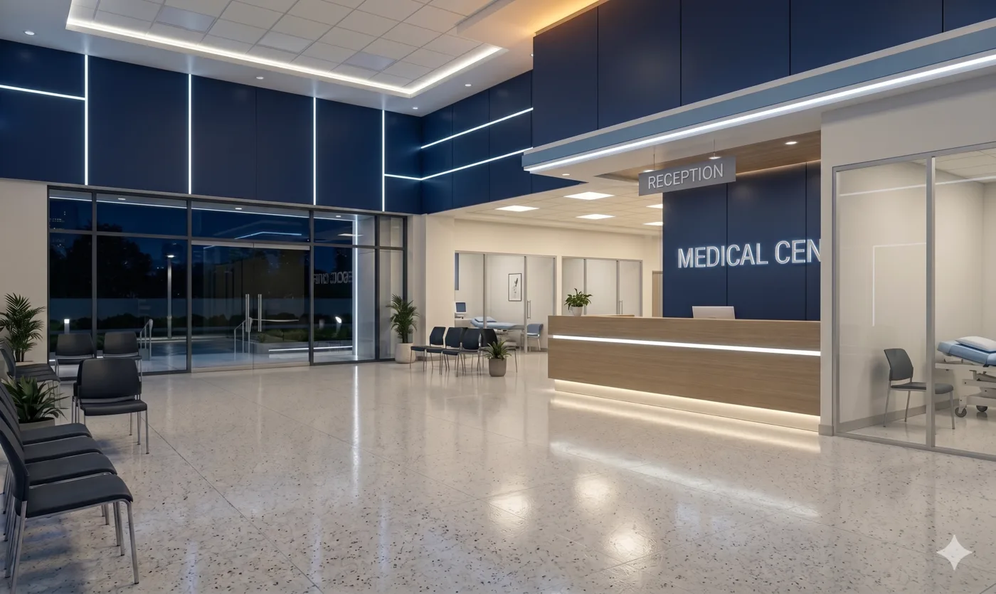 Healthcare and medical centre cleaning