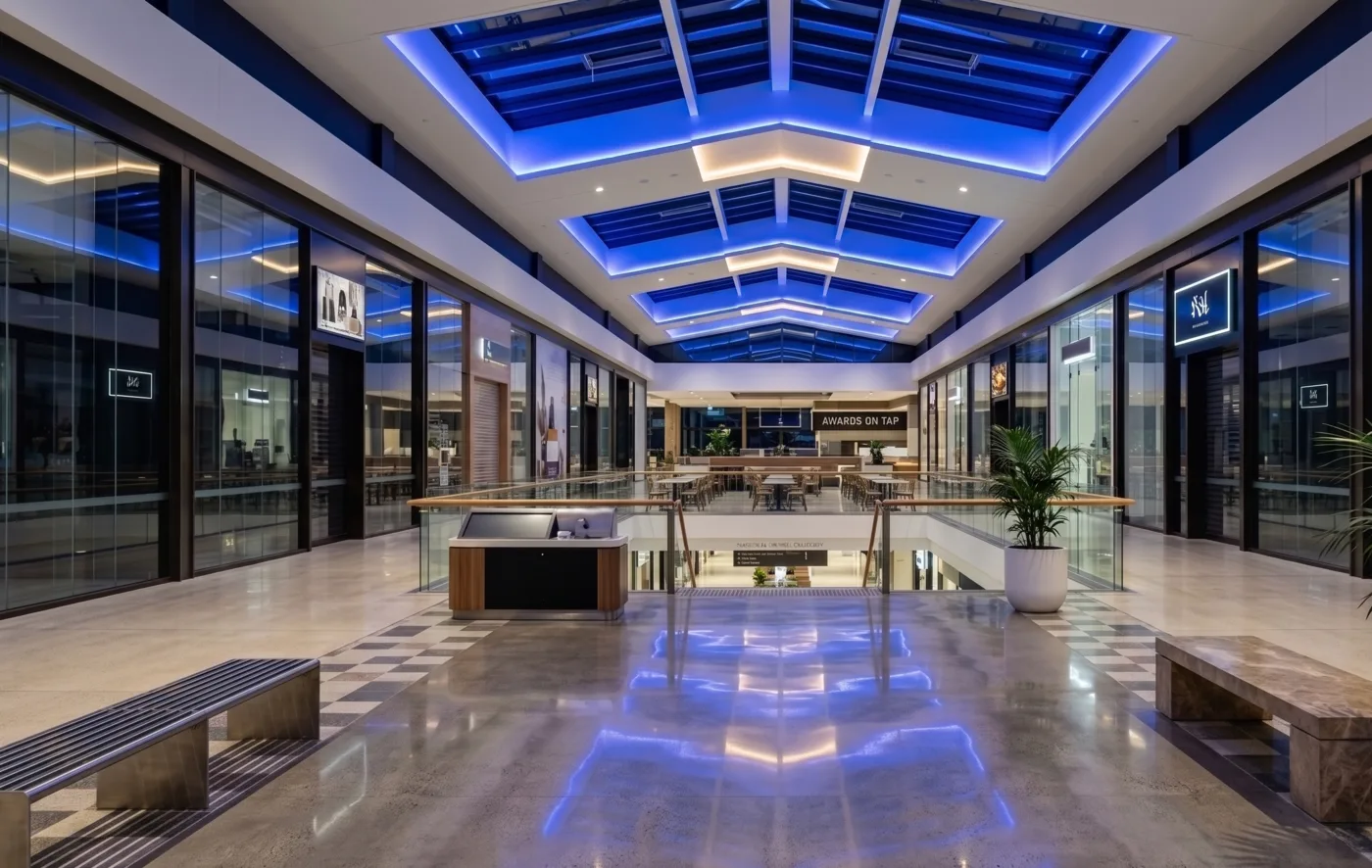 Retail and commercial space cleaning